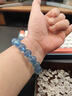 潮之夢(mèng)海藍寶手鏈女冰種水晶手串魔鬼藍色補水神石轉運托帕石送女友禮物 超冰透體海藍寶10mm(附帶一物一 曬單實(shí)拍圖