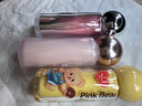 Pink Bear小燈泡唇蜜精華水光鏡面唇釉唇膏口紅不易沾杯N04生日禮物送女生 曬單實(shí)拍圖