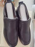 康奈（kangnai）男棉鞋25年冬季新品加絨保暖棉靴牛皮商務(wù)休閑皮鞋爸爸鞋 黑色 42 曬單實(shí)拍圖