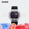 卡西歐（CASIO）【京東奧萊】手表男小方塊運動(dòng)防水學(xué)生男女表多功能非機械電子表 WS-1400H-1B 曬單實(shí)拍圖