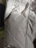 三彩2025冬季新款臻暖鵝絨服長(cháng)款羽絨服保暖被子服口袋寬松休閑女 灰紫色 M 160/84A 曬單實(shí)拍圖