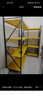 潤虎倉儲貨架家用置物架多層庫房展示架重型地下室儲物架黑黃四層主架 曬單實(shí)拍圖
