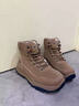 雙星高幫男鞋冬季加絨保暖皮面一體棉鞋戶(hù)外工作勞保大棉靴防滑雪地靴 棕色 41 曬單實(shí)拍圖
