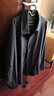 利郎夾克男外套秋季25純色商務(wù)男士含桑蠶絲行政夾克 黑色 曬單實(shí)拍圖