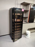 百凱倫（BAIKAILUN）紅酒柜風(fēng)冷無(wú)霜電子控溫單門(mén)恒溫酒柜一級能效辦公室家用葡萄酒茶葉柜冷藏冰箱薄款保鮮柜冰柜 定頻丨雙溫丨紅酒茶葉丨 256L 薄款 曬單實(shí)拍圖