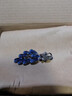 伊黛兒琉璃孔雀閃鉆發(fā)夾女精致側邊劉海夾前額碎發(fā)夾子高級感發(fā)卡鴨嘴夾 F3284藍色孔雀發(fā)夾 曬單實(shí)拍圖