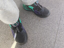 安踏兒童運動(dòng)鞋男大童鞋25年秋冬季赤焰5.0革面犟彈旋鈕扣科技跑步鞋 【赤焰5革面】黑/夢(mèng)幻紫/炫光綠-3 38 腳長(cháng)約24cm 曬單實(shí)拍圖
