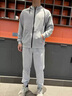 JEEP SPIRIT吉普男士衛衣秋冬純棉運動(dòng)套裝加絨加厚休閑褲子連帽工裝上衣外套 春秋款0713灰色 XL 曬單實(shí)拍圖