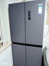 奧馬（Homa）425升新一級能效雙變頻節能風(fēng)冷無(wú)霜凈味 大容量十字門(mén)四開(kāi)門(mén)冰箱雙開(kāi)門(mén)對開(kāi)門(mén)家用電冰箱以舊換新 曬單實(shí)拍圖