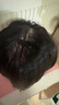 瑞貝卡（Rebecca）假發(fā)女全真人發(fā)假發(fā)片頭頂蝶形全手織MONO網(wǎng)自由分縫遮白發(fā)補發(fā)片 中分劉海 自然黑 35cm 全手織工藝 曬單實(shí)拍圖