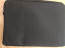 必優(yōu)美 筆記本電腦內膽包 加絨減震內襯收納包 蘋(píng)果華為聯(lián)想小米筆記本電腦保護套 帶隔層 黑色14英寸 曬單實(shí)拍圖