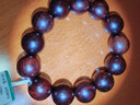 妍韻珠寶滿(mǎn)金星小葉紫檀手串正宗印度文玩檀香佛珠男女士手鏈18mm重47克 曬單實(shí)拍圖