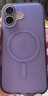 貝爾金（BELKIN）適用蘋(píng)果17手機殼 iPhone17全包磁吸手機殼 紫色半透明手機保護套 曬單實(shí)拍圖