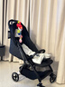 好孩子嬰兒推車(chē) 四季透氣可坐可躺輕便易折疊避震傘車(chē)新生兒遛娃神器 D637-H(黑色)套餐一【靠背透氣】 曬單實(shí)拍圖