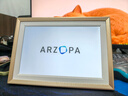 ARZOPA阿卓帕 10.1英寸數碼電子相框 智能云相框 高清電子相冊 照片視頻觸摸播放 D10香檳金 禮物推薦 曬單實(shí)拍圖