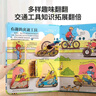 【幼兒園推薦】小揭秘翻翻書(shū)3d立體翻翻書(shū) 科普百科機關(guān)立體書(shū)早教繪本好玩的洞洞書(shū)0-1到2歲兒童書(shū)籍適合一歲半益智啟蒙認知 玩具書(shū)幼兒書(shū)兩周歲看的揭秘系列 揭秘交通工具 曬單實(shí)拍圖