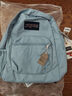 JANSPORT杰斯伯雙肩包男背書(shū)包女休閑學(xué)生校園 47LW7G7 霧霾藍 曬單實(shí)拍圖