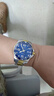 浪琴（LONGINES）手表康卡斯系列300米潛水男士手表商務(wù)陶瓷自動(dòng)機械腕表 L3.782.3.96.7藍盤(pán)鋼帶43mm 曬單實(shí)拍圖