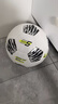 李寧（LI-NING）足球訓練比賽用球中考專(zhuān)業(yè)標準世界杯 兒童青少年學(xué)生運動(dòng)球 5號黑白【PVC機縫】LFQK533-1 曬單實(shí)拍圖