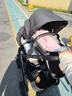 UPPAbabyVISTA V3雙胞胎嬰兒推車(chē)可坐可躺 高景觀(guān)雙向雙人寶寶嬰兒車(chē) 黑色JKE【雙座位】 曬單實(shí)拍圖