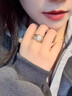 Amber Lollipop鋯石戒指女高級輕奢設計開(kāi)口食指戒新年情人節生日禮物送女友老婆 金色 曬單實(shí)拍圖