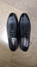 老人頭（LAORENTOU）皮鞋男商務(wù)正裝鞋春季英倫男鞋透氣結婚真皮德比鞋子 LA222 黑42 曬單實(shí)拍圖