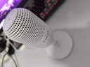 雷蛇（Razer）魔音海妖V3迷你版 桌面麥克風(fēng)直播唱歌專(zhuān)用麥克風(fēng) RGB 白色 曬單實(shí)拍圖