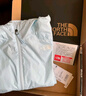 北面（The North Face）防曬衣女皮膚衣防風(fēng)夾克戶(hù)外UPF薄風(fēng)衣舒適春季上新7WCA LA9/白色 L 曬單實(shí)拍圖