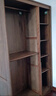 源氏木語(yǔ)實(shí)木衣柜家用臥室黑胡桃木衣櫥小戶(hù)型兩門(mén)三門(mén)四門(mén)儲物柜 【2】(北美黑胡桃木)1.18米三門(mén)衣柜(短衣+長(cháng)衣) 曬單實(shí)拍圖
