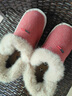 萬(wàn)年靈艾灸鞋可行走實(shí)木艾灸靴冬季足底艾灸盒家用隨身灸熱敷筒靴足底部 薄款桃紅色【均碼35-40都可穿+送60粒艾柱】 曬單實(shí)拍圖