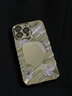 鹿途者 DEERWALK韓風ins唯美蝴蝶鏡面適用蘋果15promax手機殼iphone16pro女款12自帶鏡頭膜13Pro小眾高級感網(wǎng)紅 玫瑰金色蝴蝶-電鍍銀波紋鏡子 iPhone 15 曬單實拍圖
