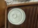 東道汝窯河南非遺蓋碗陶瓷功夫茶具三才蓋碗開(kāi)片可養汝瓷泡茶碗禮盒裝 三寶蓋碗2025款天青色110ml 曬單實(shí)拍圖