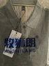 牧獅朗【100%純棉】長(cháng)袖T恤男POLO衫春秋商務(wù)休閑翻領(lǐng)內搭打底衫上衣男 曬單實(shí)拍圖