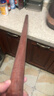 林雨季黃花梨木實(shí)木搟面杖尖頭大號紅木搟面棍家用搟面棒神器 通直加長(cháng)款88cm(搟面條) 曬單實(shí)拍圖