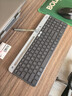 羅技（Logitech）K580無(wú)線(xiàn)藍牙超薄靜音鍵盤(pán) 辦公鍵盤(pán)筆記本電腦手機Mac平板ipad鍵盤(pán)雙模外接鍵盤(pán)薄膜便攜多屏家用 超薄鍵盤(pán)-星空灰 曬單實(shí)拍圖