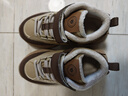 泰蘭尼斯冬季新款大童男女童時(shí)尚戶(hù)外防滑機能加絨保暖休閑運動(dòng)鞋 杏色/棕色 29 內長(cháng)18.5cm適合腳長(cháng)17.0cm 曬單實(shí)拍圖