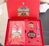 英雄【新年禮物】鋼筆故宮國風(fēng)宮廷禮盒伴手禮品裝商務(wù)男士高檔簽字筆精致美工筆成人專(zhuān)用生日刻字送禮 古典黑-雙筆頭記事本套裝【紅本+紅盒】 曬單實(shí)拍圖