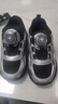 泰蘭尼斯冬季兒童運動(dòng)鞋男童潮酷休閑女童防滑跑步鞋黑/銀色28 曬單實(shí)拍圖