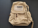 新潮代雙肩包男女帆布大學(xué)生情侶書(shū)包休閑潮流簡(jiǎn)約旅行背包大容量電腦包 卡其色 曬單實(shí)拍圖