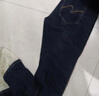 增致牛仔（ZENGZHI）增致牛仔褲男新品秋冬中腰小直筒顯瘦舒適微彈時尚貓須牛仔長褲 928010藍黑色 34 曬單實拍圖