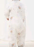 麗嬰房【厚款】新生兒衣服天絲空氣層嬰幼兒連身衣哈衣爬服秋冬款連身裝 森林郵差 66cm 曬單實(shí)拍圖
