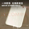 特美居（temeiju）長(cháng)方形托盤(pán)水果盤(pán)子茶盤(pán)果盤(pán)蛋糕收納盤(pán)配菜餐盤(pán)加厚特大號米白色 曬單實(shí)拍圖