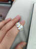 蘇十六999足銀梔子花戒指女時(shí)尚百搭花朵食指戒開(kāi)口純銀指環(huán)女生日禮物 足銀梔子花戒指 曬單實(shí)拍圖