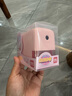 得力（deli）學(xué)生可自動(dòng)進(jìn)筆手搖卷筆刀削筆機/鉛筆削筆器/削筆刀/轉筆刀 學(xué)生文具生日考試開(kāi)學(xué)禮物粉 曬單實(shí)拍圖