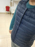 源羿新款無(wú)V領(lǐng)羽絨內膽馬甲男春秋冬裝輕薄羽絨百搭外套內穿背心 藏青色(V領(lǐng)款) L（建議體重130-150斤） 曬單實(shí)拍圖