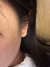 周六福（ZLF）  黃金耳飾女款足金999小金珠耳釘簡約圓珠耳環(huán) 計價 1.09g 曬單實拍圖