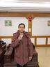 雅鹿【石墨烯蓄熱】媽媽裝2025冬季新款羽絨服中老年女騏驥紅加厚外套 珊瑚紅6898 90絨子丨石墨烯內里 XL 推薦110-125斤 曬單實(shí)拍圖