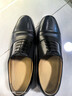 3515強人皮鞋男三接頭皮鞋商務(wù)正裝鞋簡(jiǎn)約套腳男士皮鞋 黑色 40  曬單實(shí)拍圖