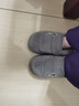 德威尼（Dwayne）棉拖鞋男士2025秋冬季新款室內居家保暖防滑包根毛拖鞋女棉鞋外穿 灰色8818包跟棉鞋 40-41 適合39-40碼 曬單實(shí)拍圖