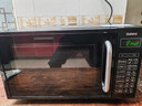 格蘭仕【國家補貼】家用微波爐微烤一體機烤箱光波爐700瓦節能省電 20升平板易清潔 快速解凍智能菜單DG 黑色（微波燒烤一體） 曬單實(shí)拍圖